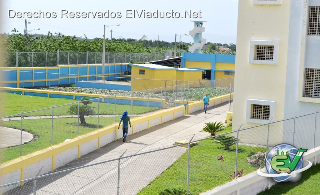 Interior del Centro Penitenciario La Isleta Moca